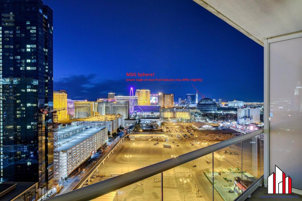 Mgm Signature-27-805 F1 Track & Strip View Balcony Las Vegas Eksteriør billede