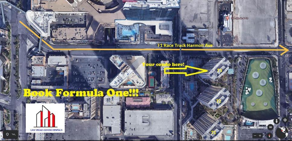 Mgm Signature-27-805 F1 Track & Strip View Balcony Las Vegas Eksteriør billede